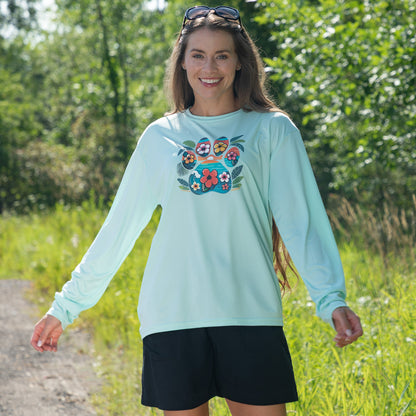 Tropical Paw UPF 40+ Cooling Performance Long Sleeve Sun Shirt