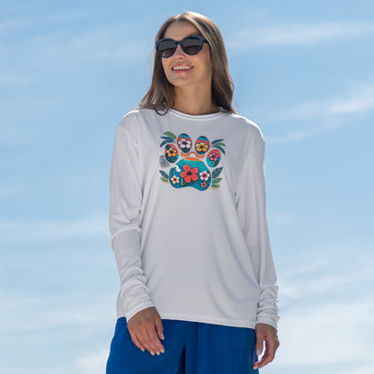 Tropical Paw UPF 40+ Cooling Performance Long Sleeve Sun Shirt