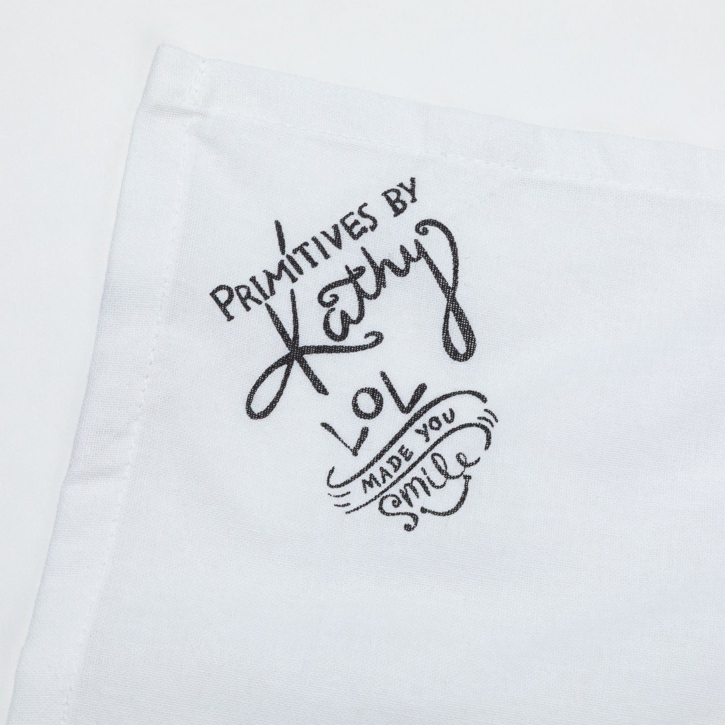 Print design on a white fabric with 'Primitives by Kathy' text.