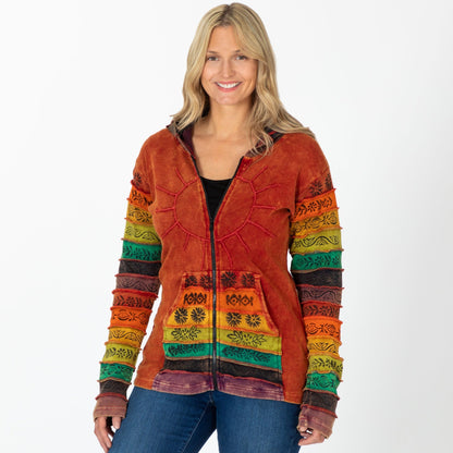 Sunshine Daydream Hooded Jacket | Fair Trade