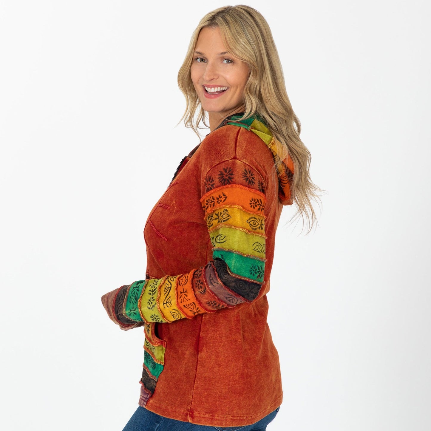 Sunshine Daydream Hooded Jacket | Fair Trade