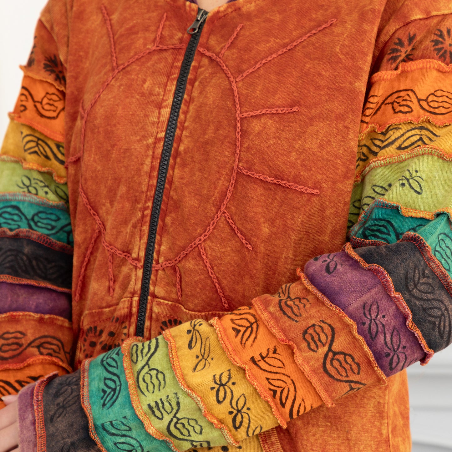 Sunshine Daydream Hooded Jacket | Fair Trade