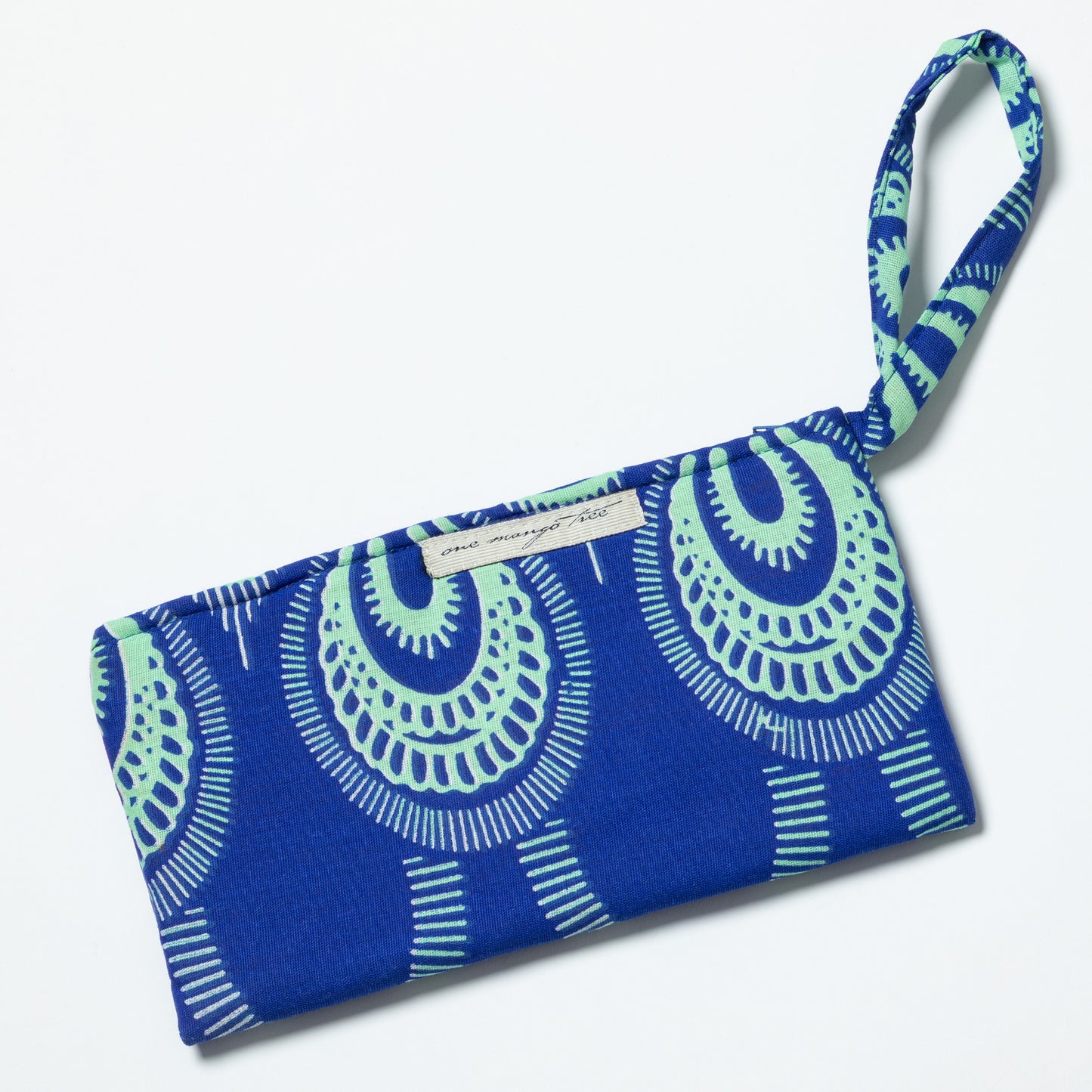 Ugandan Organic Waxcloth Wristlet