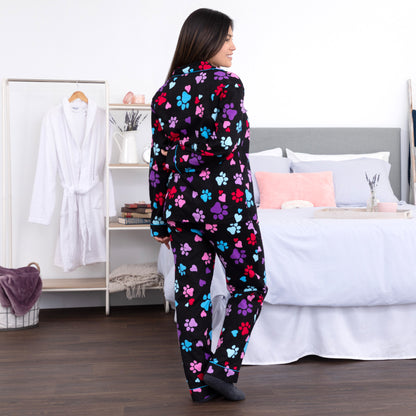 Loving Paws Flannel Pajama Set