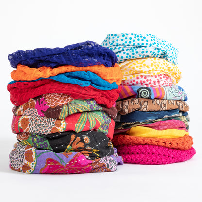 Waves of Color Infinity Scarf | Fair Trade