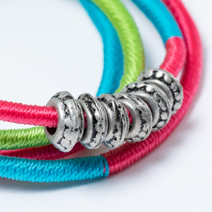 Infinite Inspiration Woven Wrap Bracelet