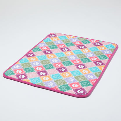 Paws & Pets Microfiber Dish Drying Mat