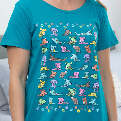 Peeping Pets Nightgown