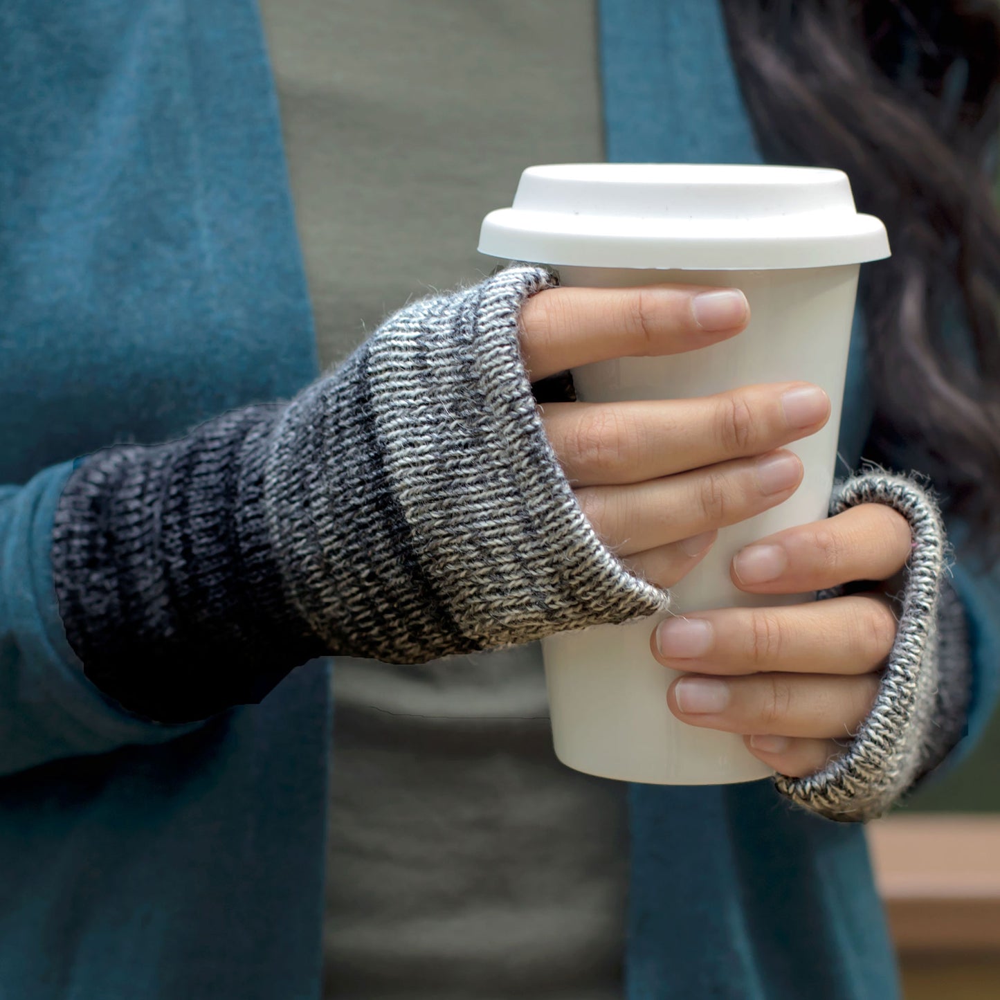 Alpaca Fingerless Mittens | Handmade, Fair Trade, 100% Alpaca Fiber