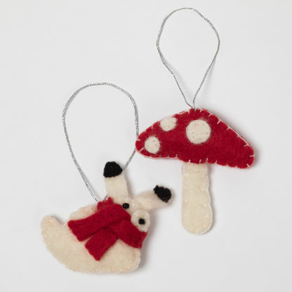 Felt Woodland Ornament