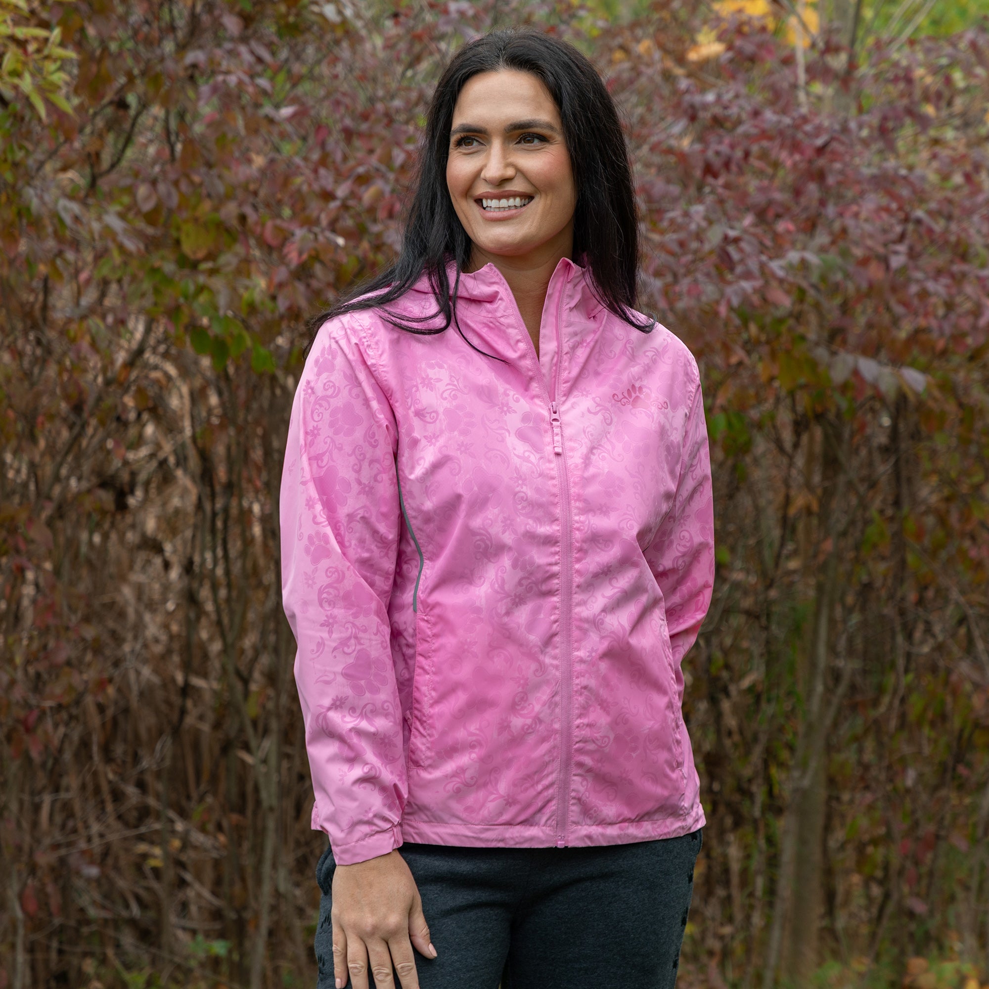 rosy monster pukkuri jakect プックリジャケット Magical Print Paw Print Rain Jacket | The Animal Rescue Site