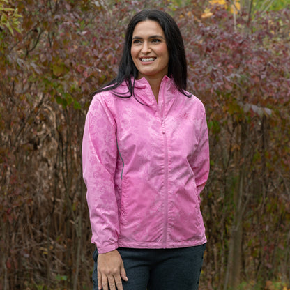 Magical Print Paw Print Rain Jacket