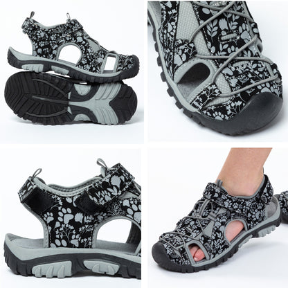 Walking Paws Adjustable Closed Toe Sport Sandals