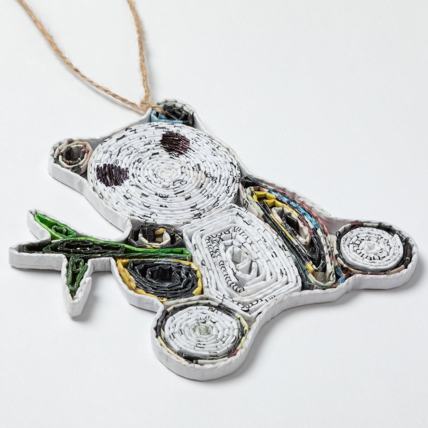 Recycled Magazine Ornament | Handmade, Fair Trade