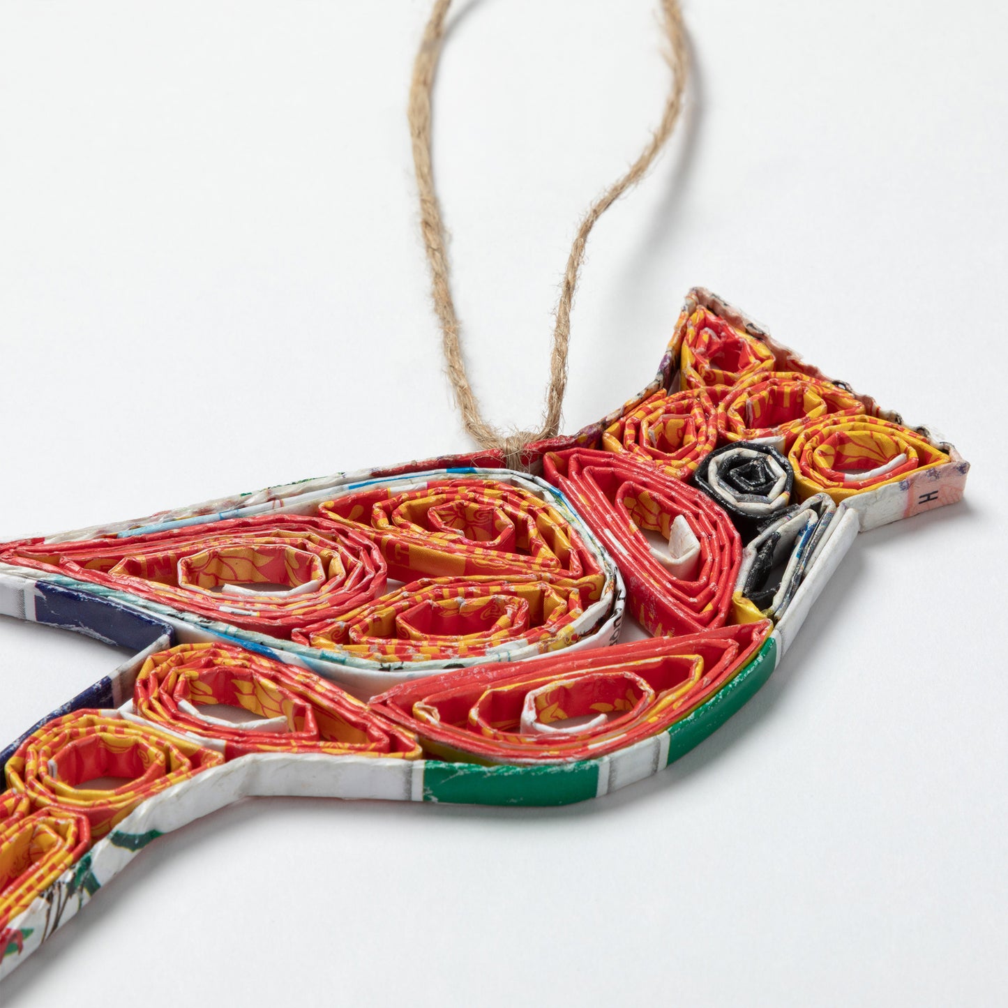 Recycled Magazine Ornament | Handmade, Fair Trade