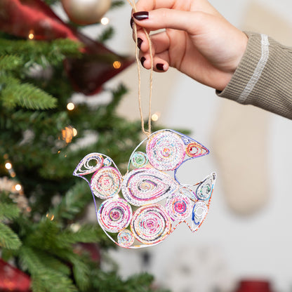 Recycled Magazine Ornament | Handmade, Fair Trade