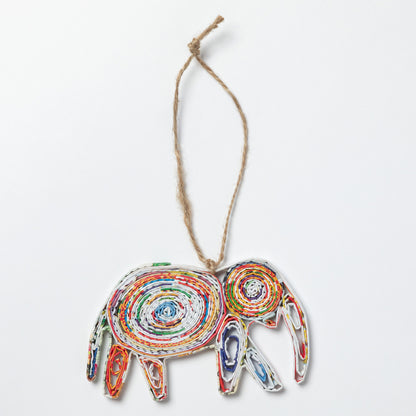 Recycled Magazine Ornament | Handmade, Fair Trade