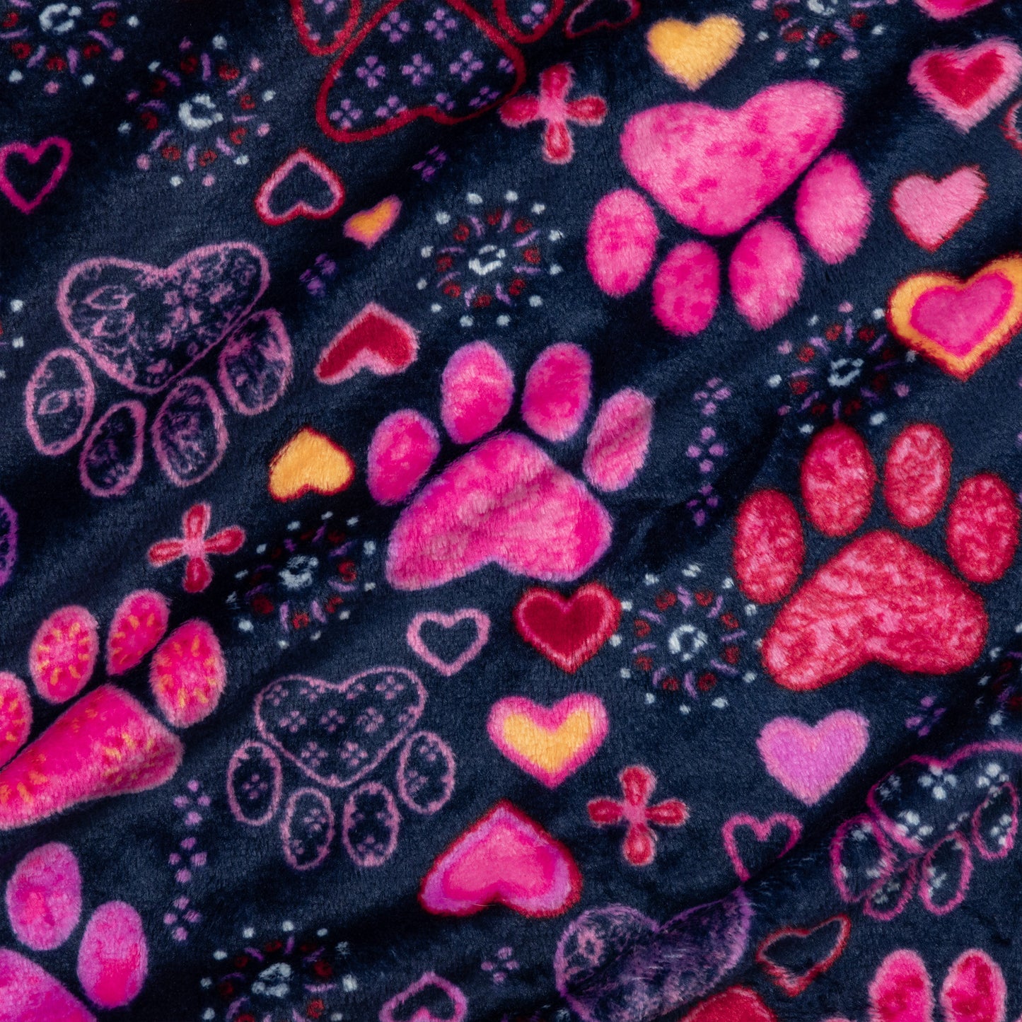 Super Cozy&trade; Paw Print Travel Blanket