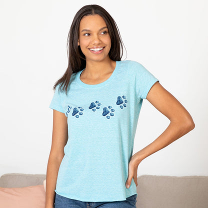 Walking Paws Soft Wash T-Shirt