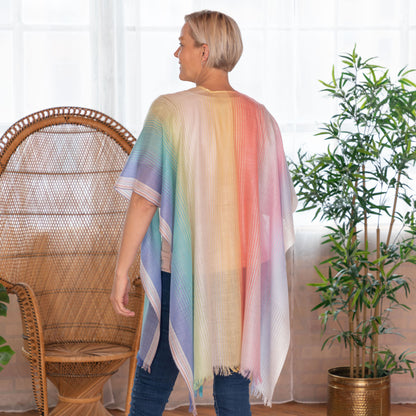 Handwoven Kimono Cover-Up | Fair Trade