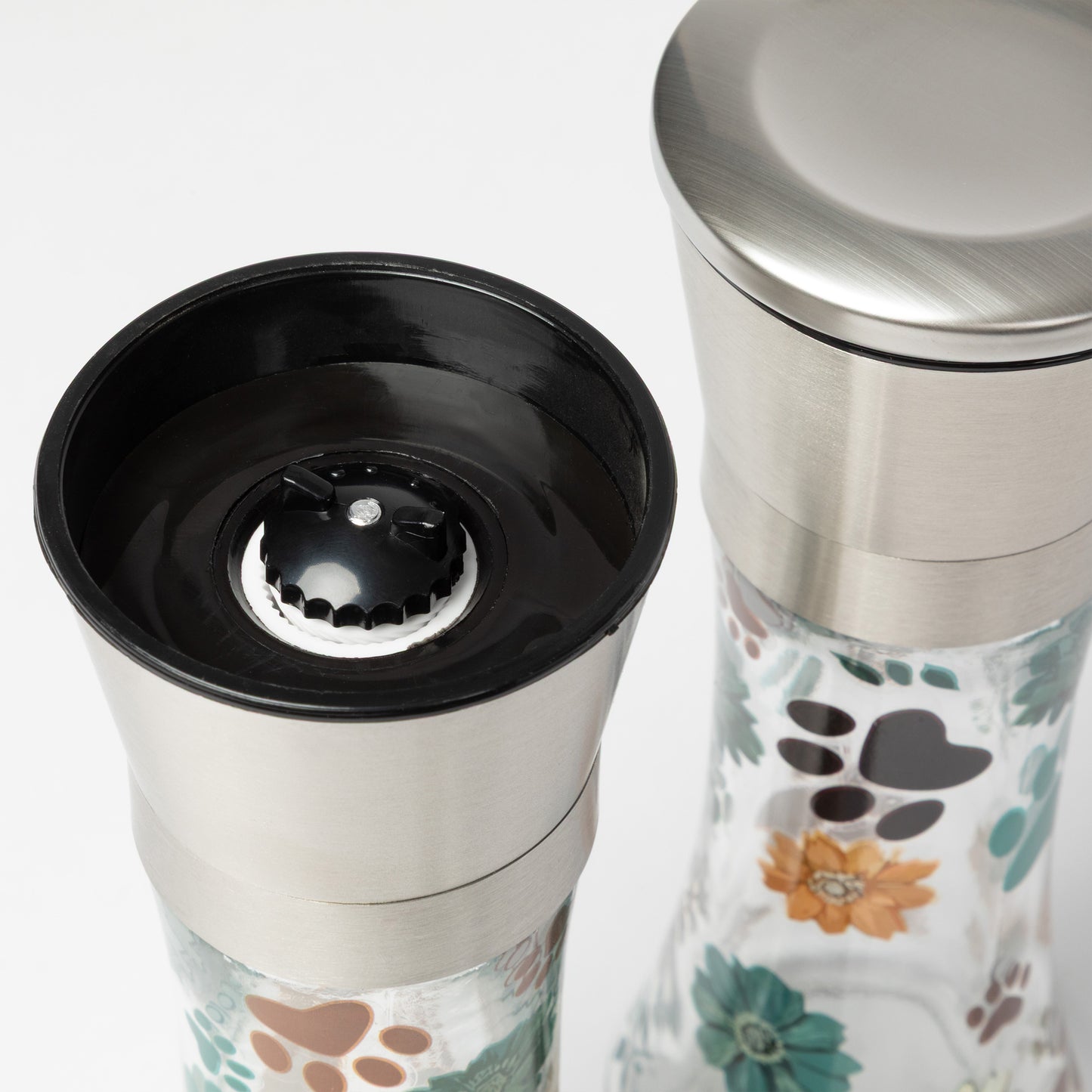 Stainless Steel Salt & Pepper Grinder Set