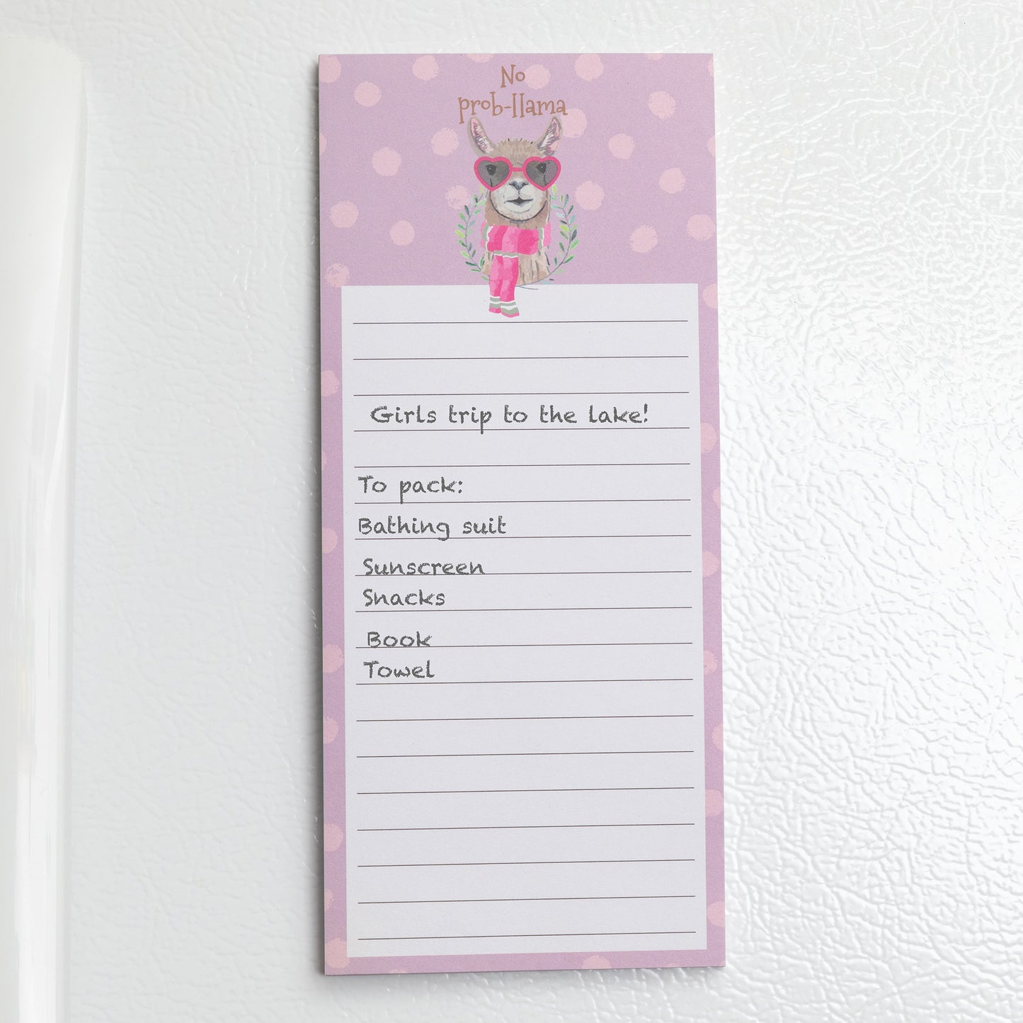 Uplifting Magnetic Notepad