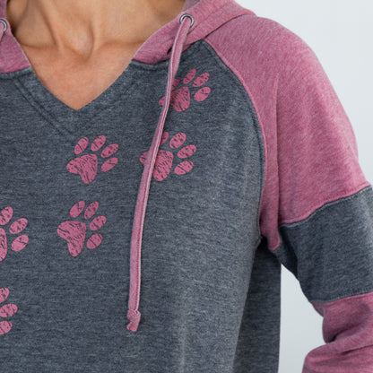 Walking Paws Burnout Hoodie