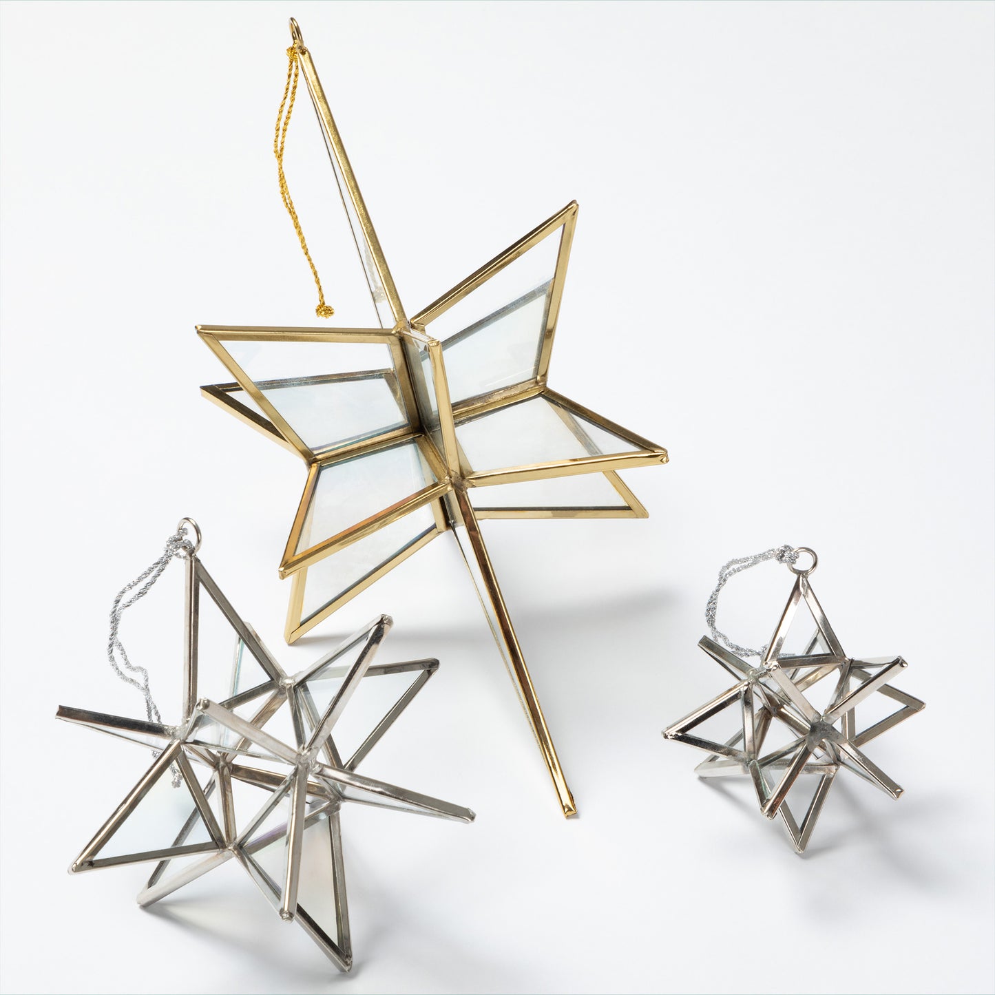 Glass Moravian Star Ornament | Fair Trade