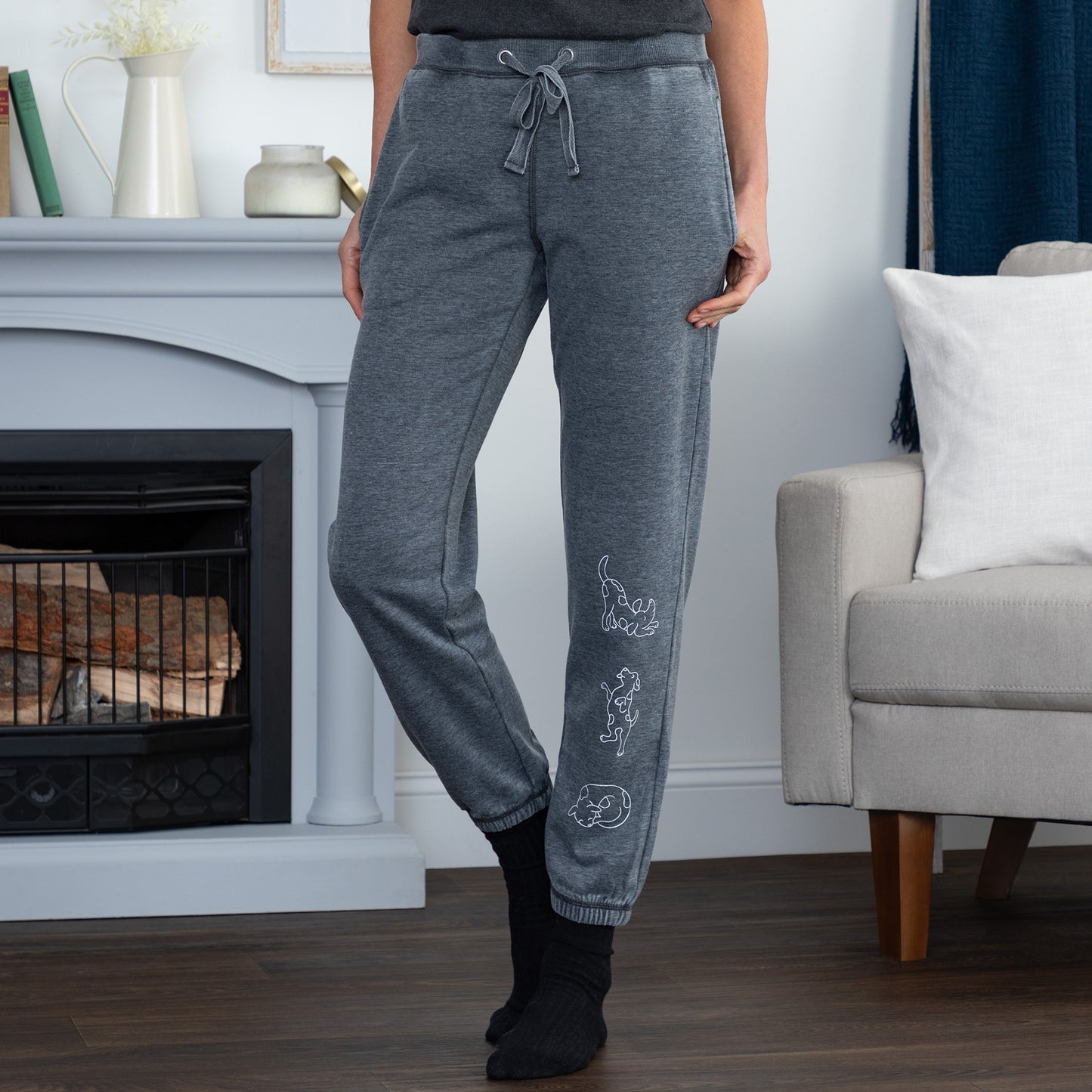 Playful Pets Burnout Sweatpants