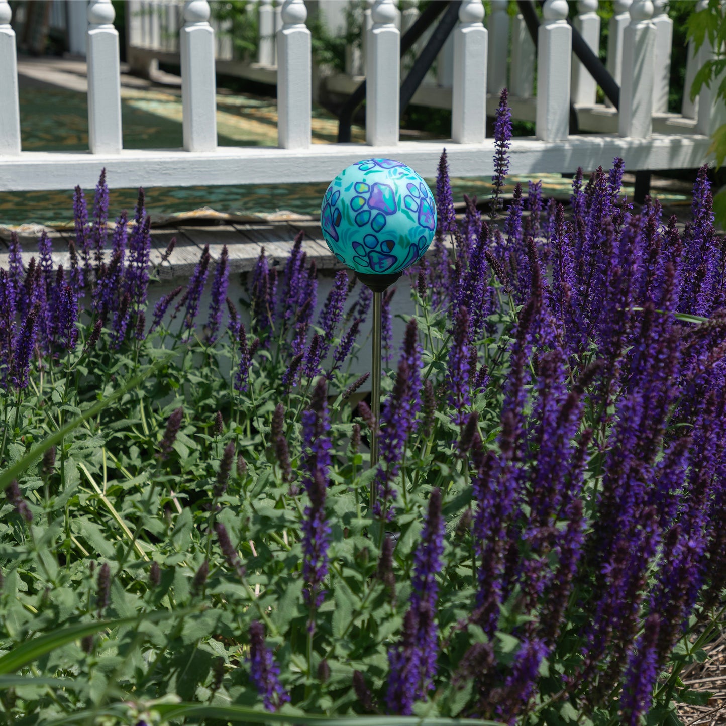 Pawsitively Beautiful Solar Garden Stake