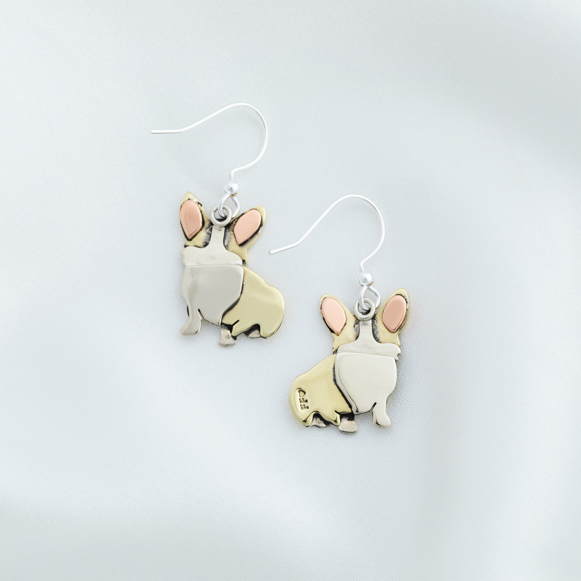 Sterling Silver Dangle Dog Earrings The Animal Rescue Site