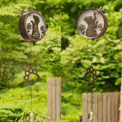 Playful Pets Solar Chime Bell