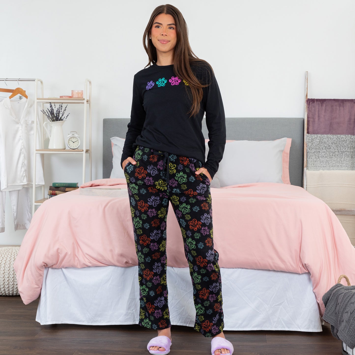 Rainbow Paws Pajama Set