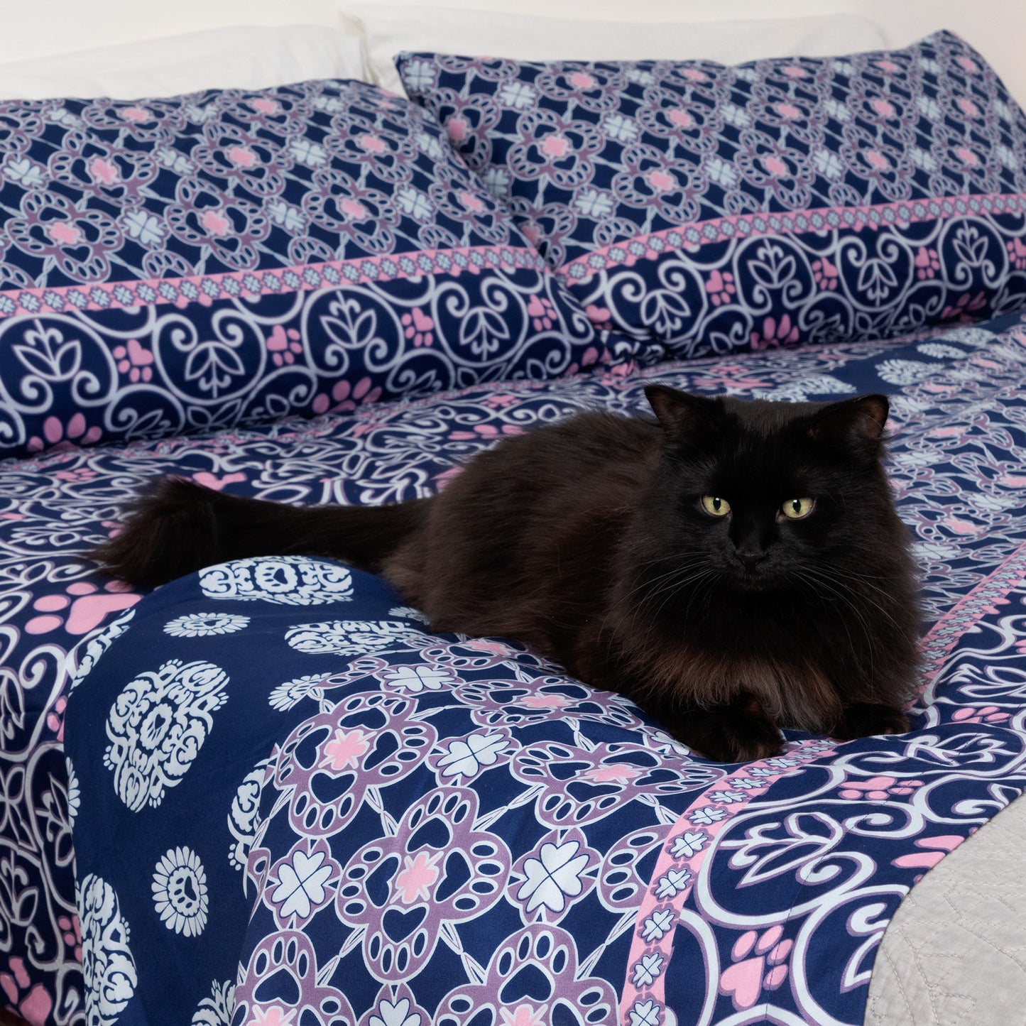 Super Cozy&trade; Perfectly Patterned Paws Sheet Set