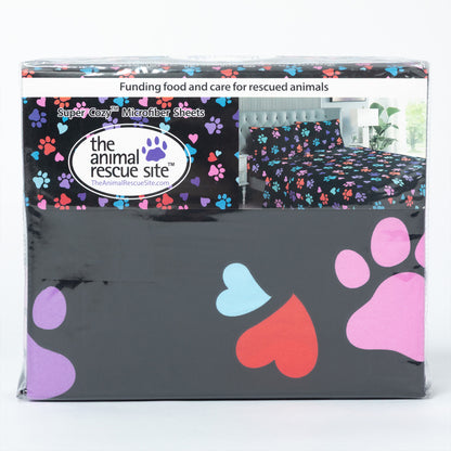 Perfectly Patterned Paws Sheet Set