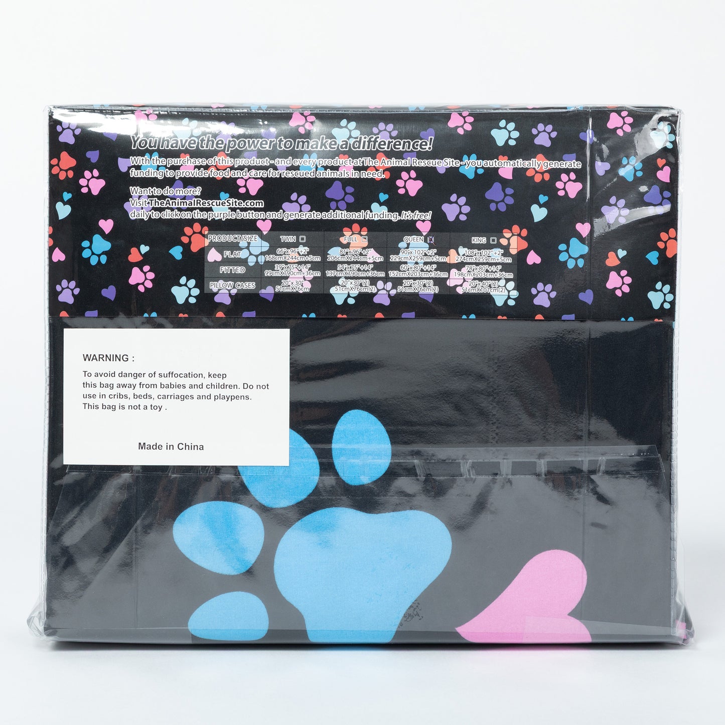 Perfectly Patterned Paws Sheet Set