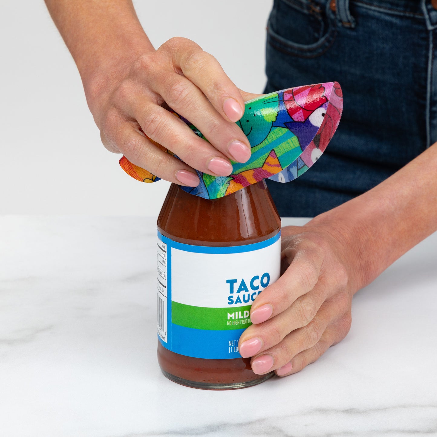 Non-Slip Silicone Jar Opener - 6.5-inch
