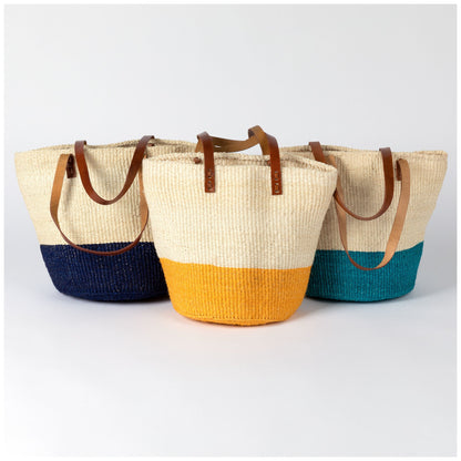 Bamboula Sisal Colorblock Tote