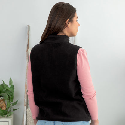 Pink Ribbon Fleece Vest