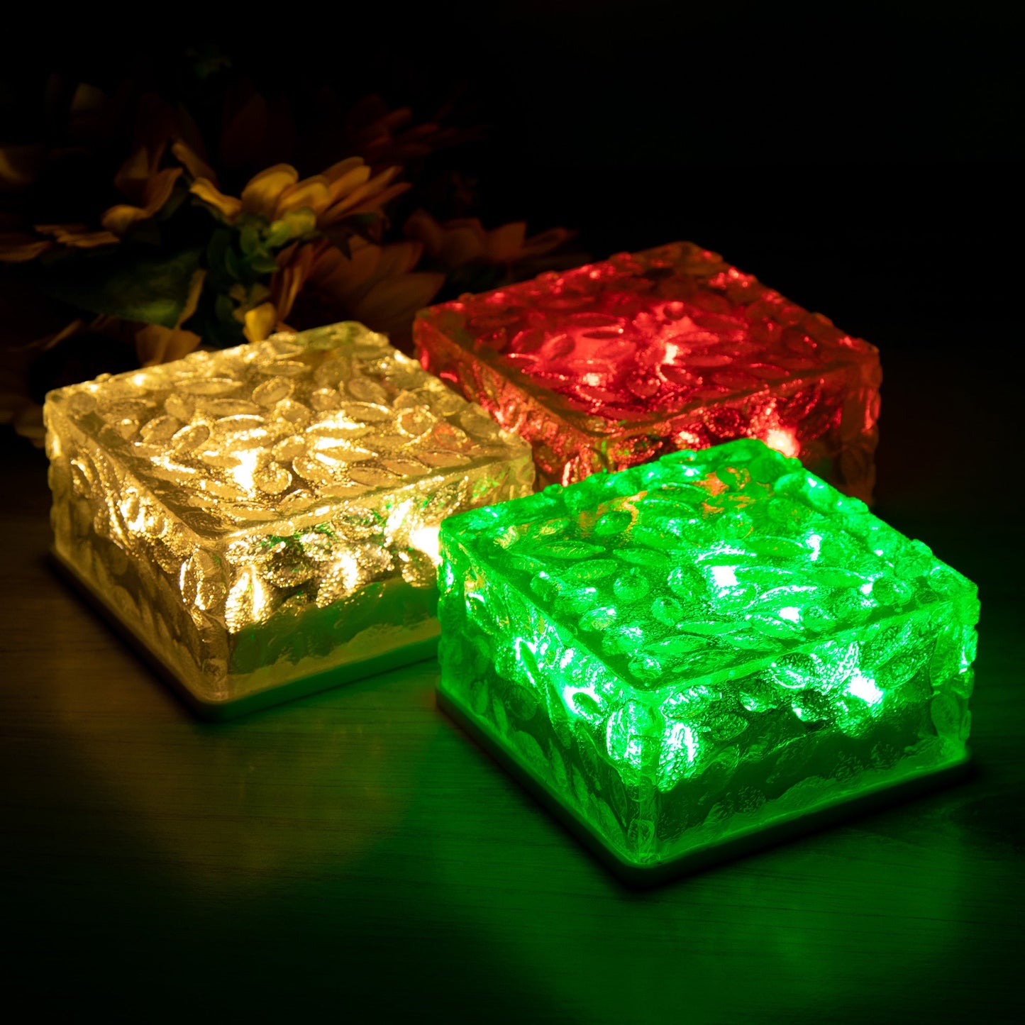 Square Solar Garden Light