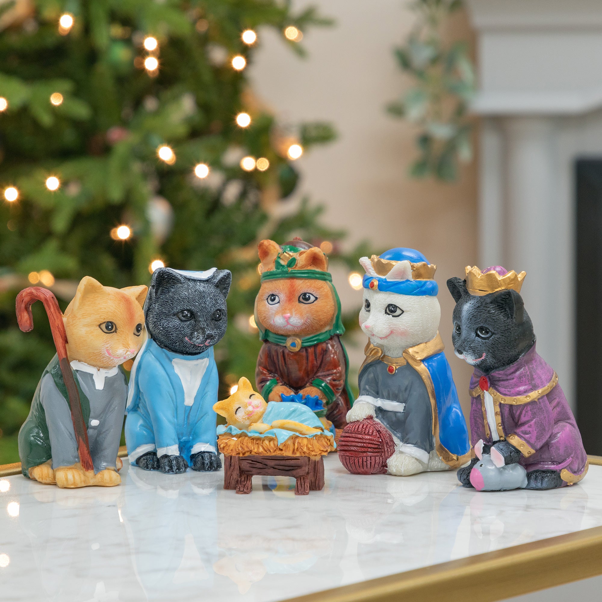 Cat nativity sales