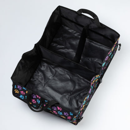 Paw Print Car Trunk Foldable Organizer