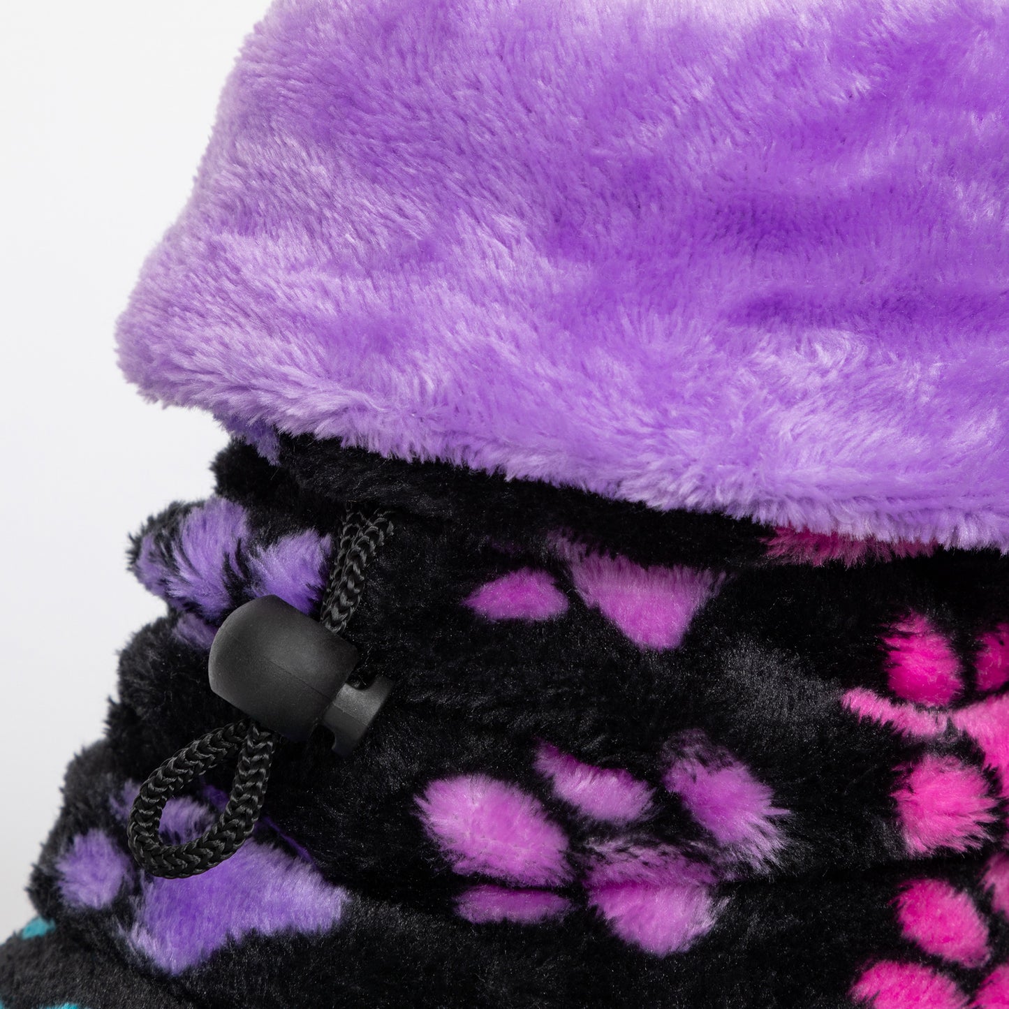 Super Cozy&trade; Deluxe Paw Non-Slip Toggle Slipper Booties