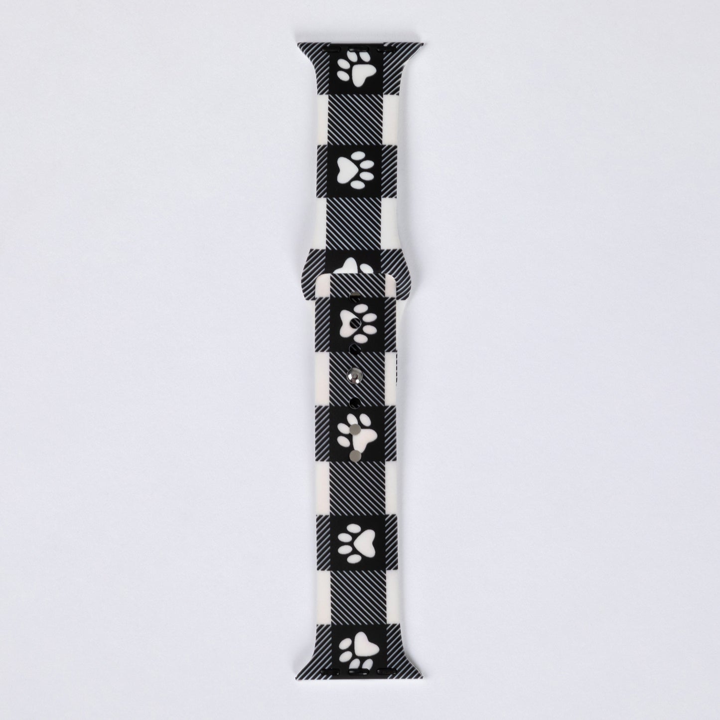 Patterned Silicone Apple Watch Band 38mm/40mm/41mm 42mm/44mm