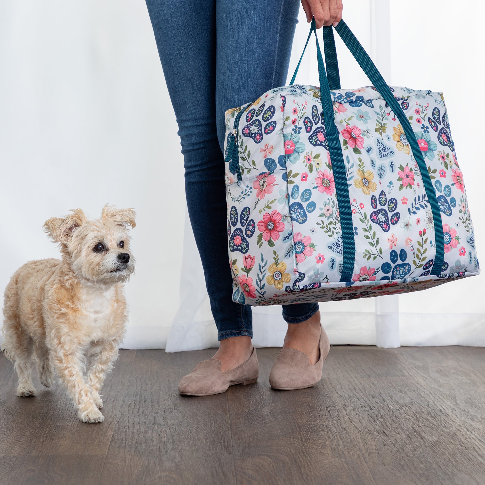 Adventure Awaits Packable Large Duffel Bag | The Animal Rescue Site