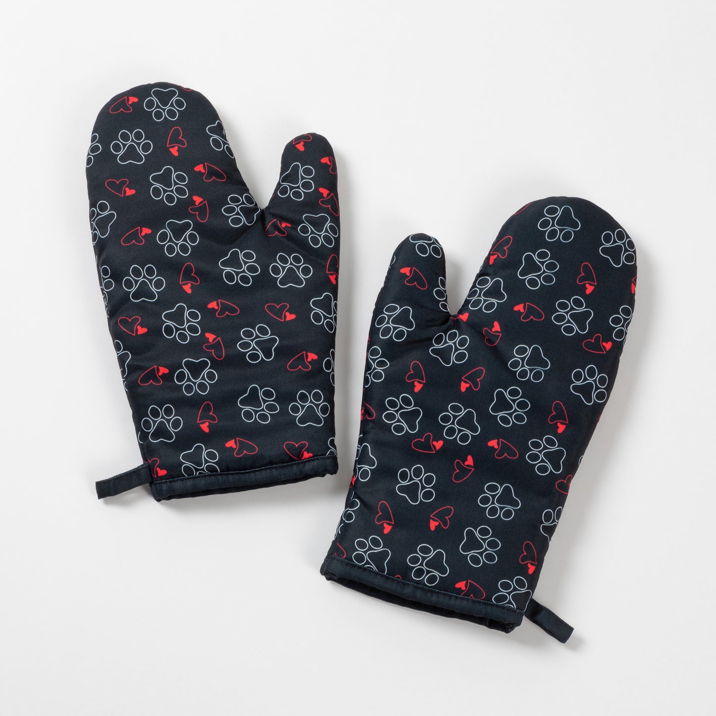 Distinctly Designed Oven Mitts - Set of 2