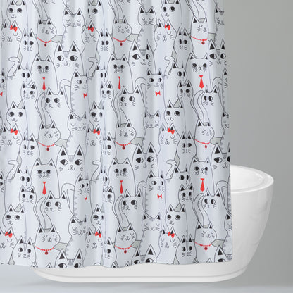 Pawsitively Pretty Shower Curtain