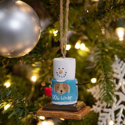 S'mores Snowman Ornament