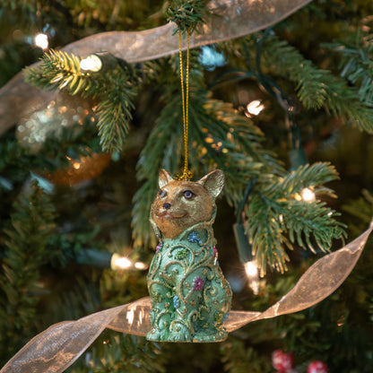 Cute Cat Beaded Ornament