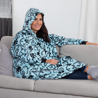 Super Cozy&trade; Premium Full Zip Oversized Blanket Hoodie